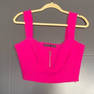 Pink Crop Top